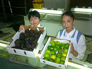 アボガドとライム