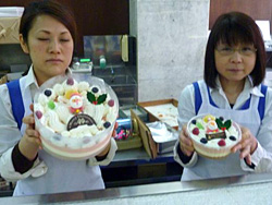 アイスクリームクリスマスデコレ