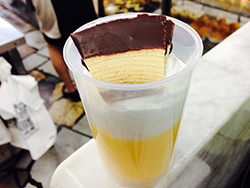 レモンクリームのバームクーヘン