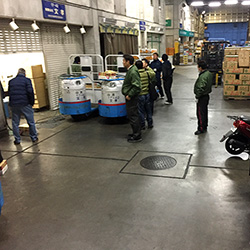 正月のイチゴ屋さん