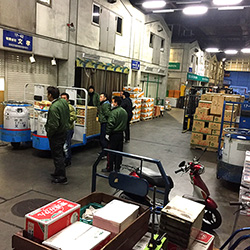 正月のイチゴ屋さん