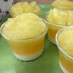 グレープフルーツゼリー