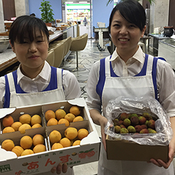 アンズとライチ