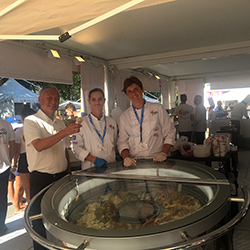 ジェラートのインターナショナルの会場