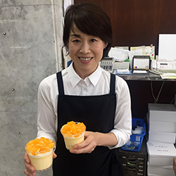 ミカンのムース